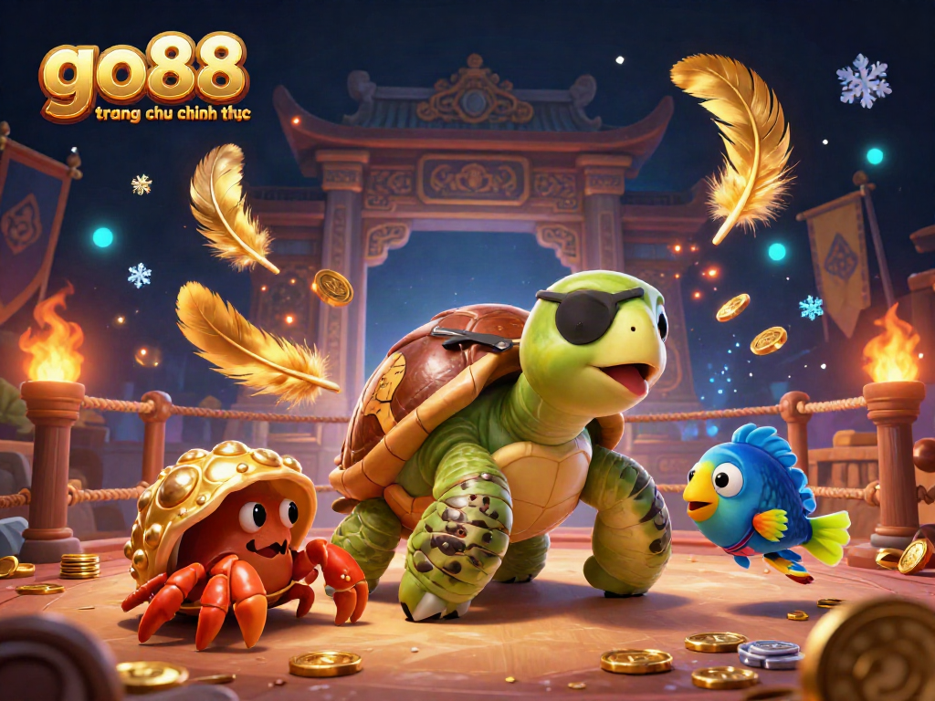 Engage in thrilling gaming experiences at go88 trang chu chinh thuc with pirate-themed characters and vibrant casino elements.